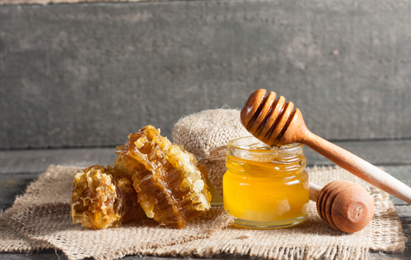 regular honey and Pahadi honey