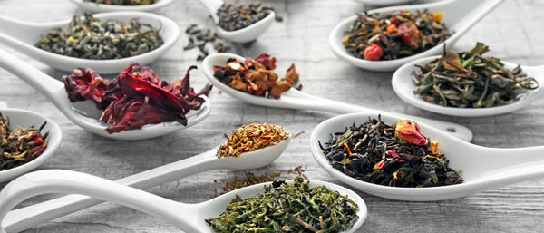 Variety of Green Teas