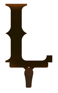 CHL-621 - L Western Font Single Coat Hook