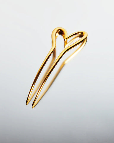 deborah pagani heart hair pin