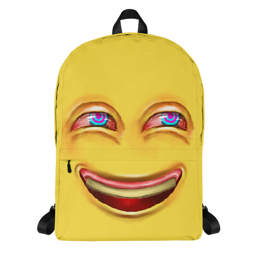 Medium Smiley Face Cellophane Bag - 1 bag-BAG-SMILEY