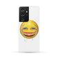 Laughing Crying Emoji Phone Case White