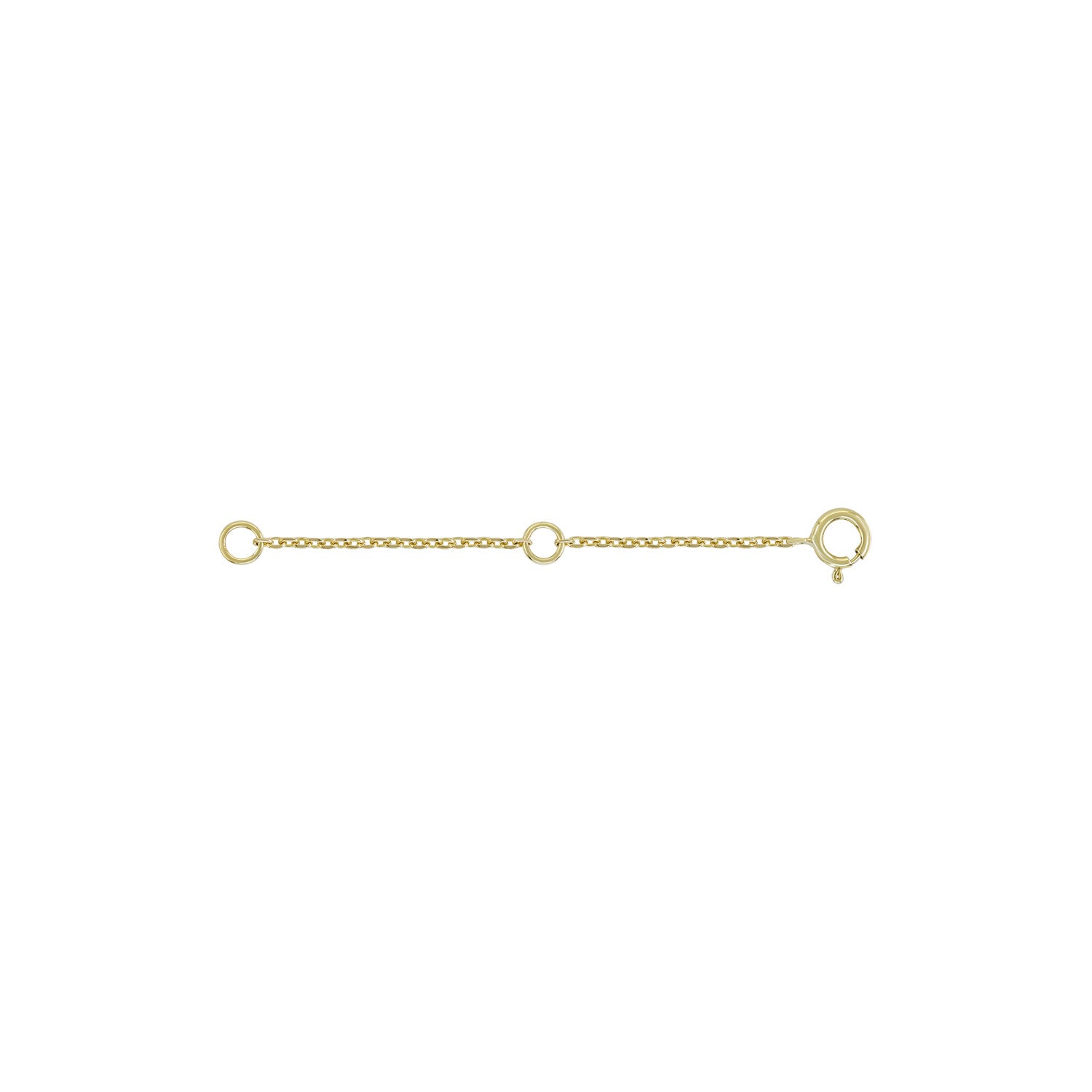 3 inch Chain Extender in 14k &10k Yellow Gold White Gold Rose / Gold B –  Brilliant Bijou