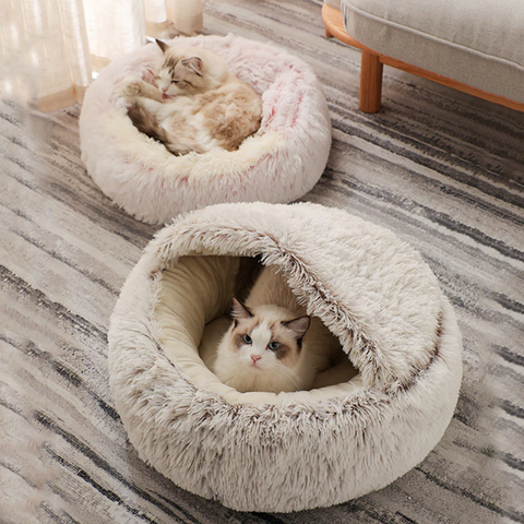 Coussin ultra moelleux anti-stress pour chat