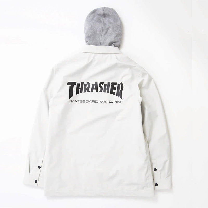 人気の THRASHER AA HARD WEAR HARDWEAR ダブルエー コーチジャケットTHRASHER スノボウェア GOAT