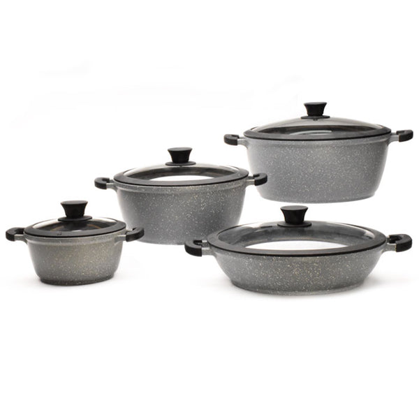 Granite Cookware Sets Nonstick Pots and Pans Nonstick - 23pc Kitchen C –  BlessMyBucket