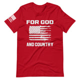 For God & Country Ladies Short-Sleeve  T-Shirt