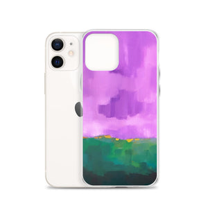 Carcasa para iPhone Purple Rain diseño exclusivo ERGO