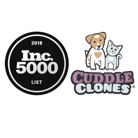 Inc 5000 List et Cuddle Clones Logo