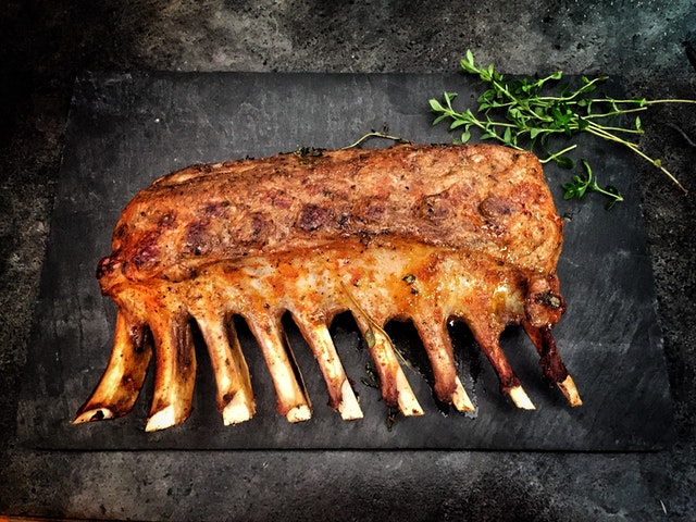 Rack of lamb