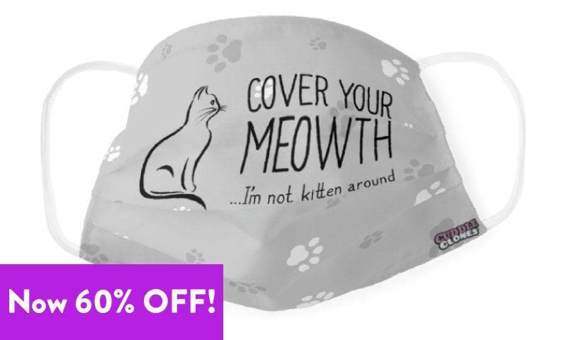 Couvrez votre masque de mode chat Meowth