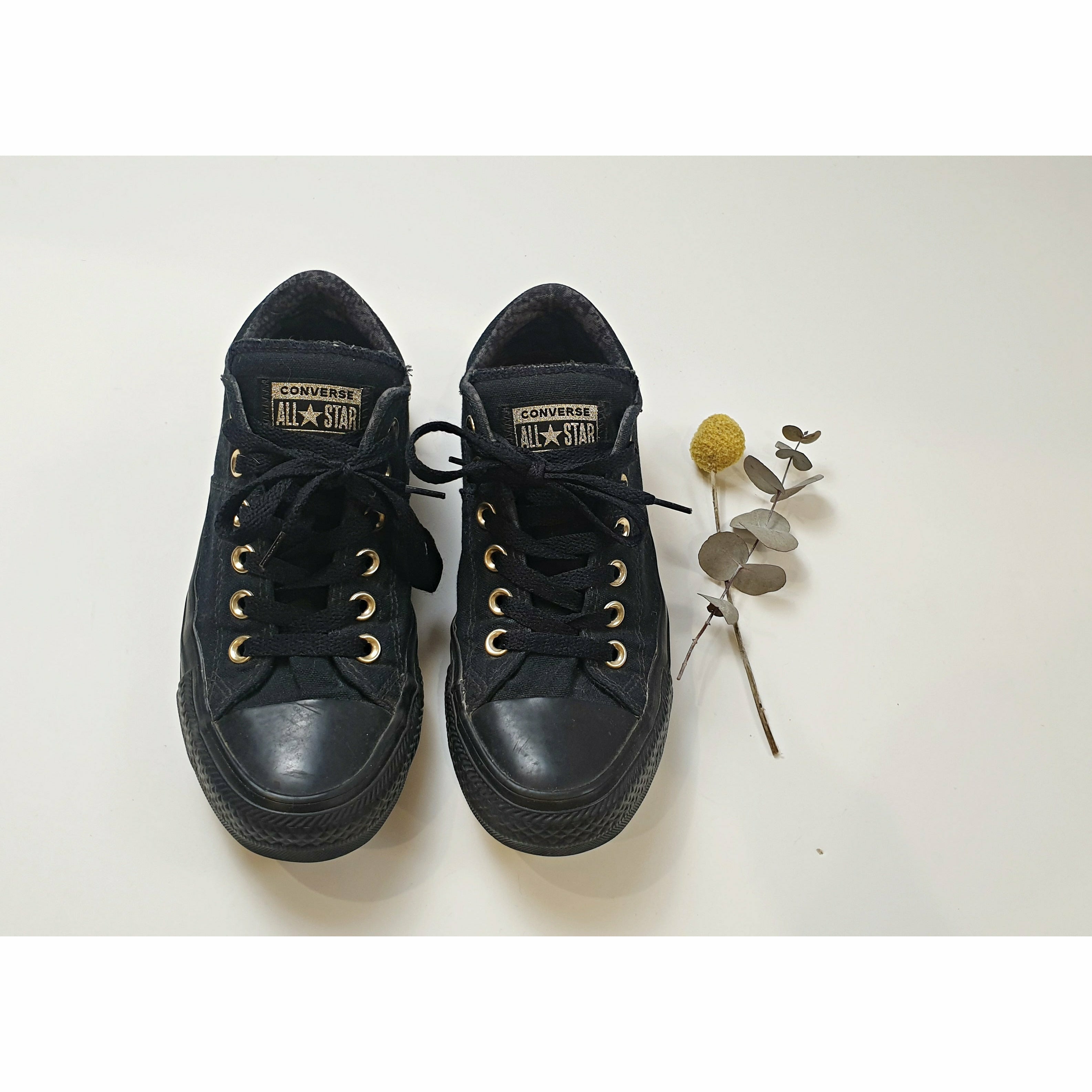 Converse classic black up shoes size UK 5 / US – Dear Panko