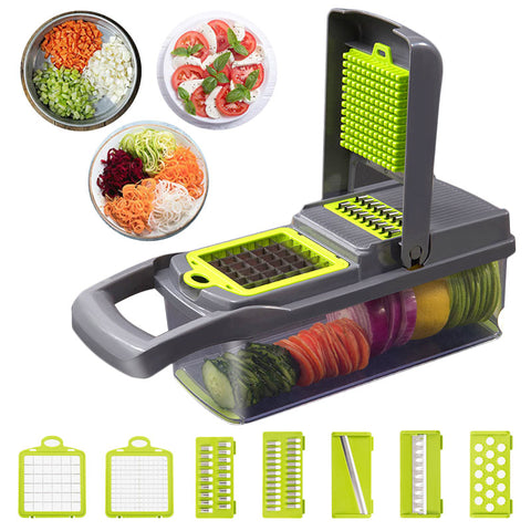 Onion Slicer, Vegetable Slicer Machine Shrendders & Slicer(blue