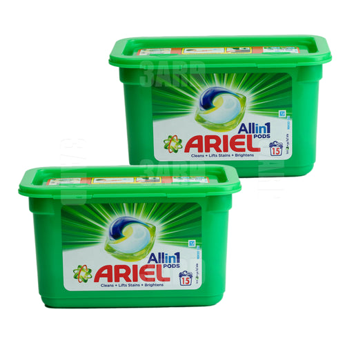 Ariel 3in1 Laundry Detergent 15 Pods Touch of Freshness 378g