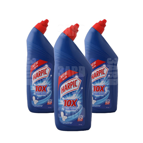 Harpic Toilet Cleaner Power Plus 10X 450ml - Pack of 3 – 3ard