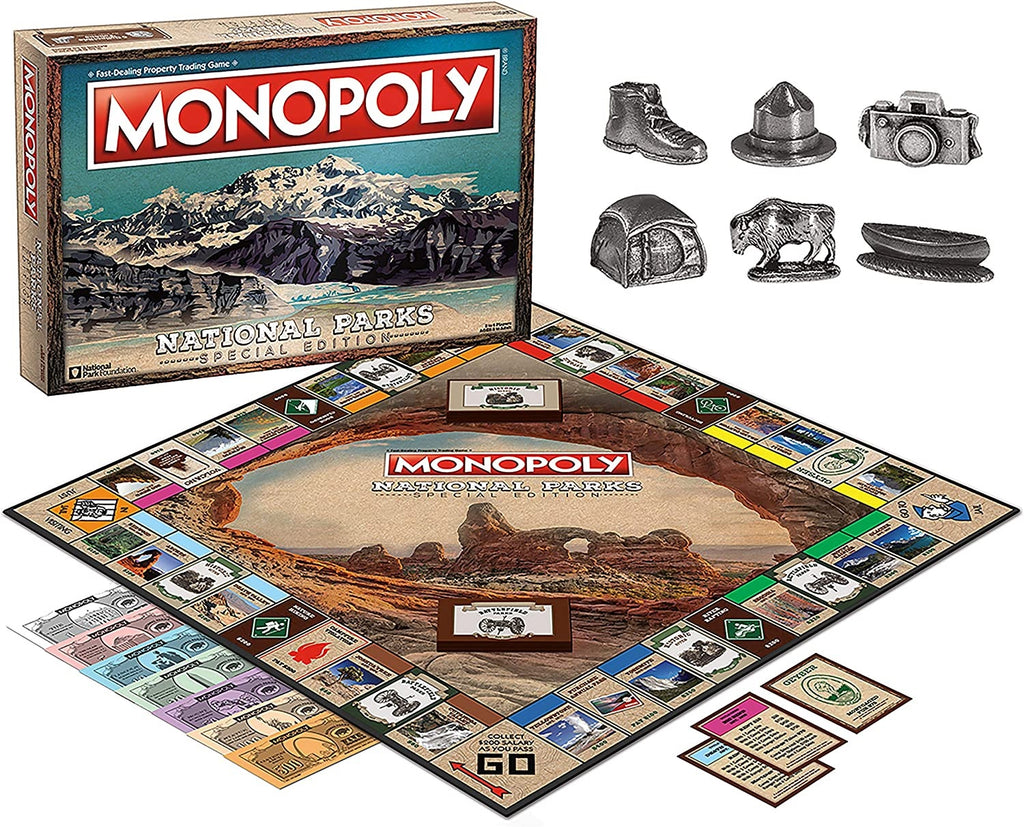 hasbro monopoly national parks special edition