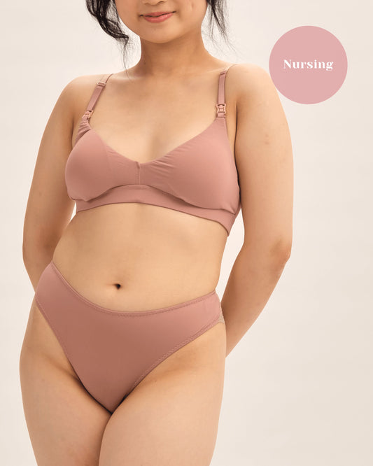 nursing - elevated basics everyday padded bralette in #14 – Our Bralette  Club