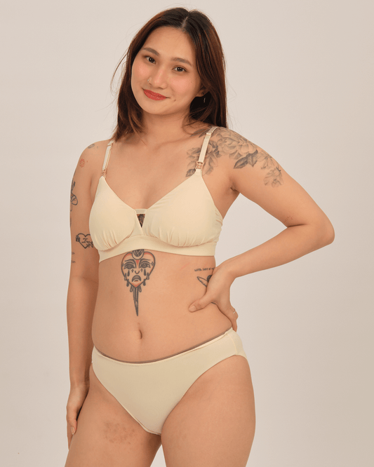 sweet cream padded bralette in 67 – Our Bralette Club