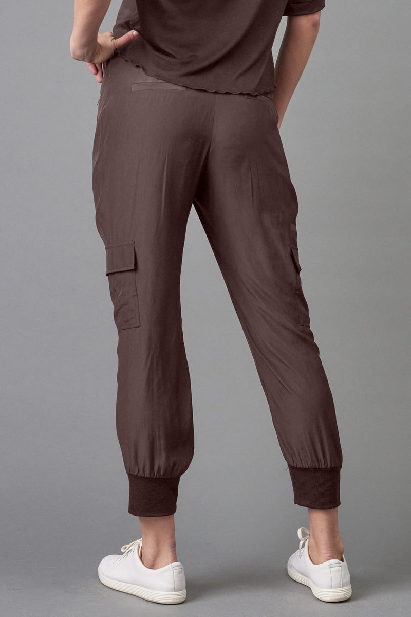 D-Satin Cargo Pant