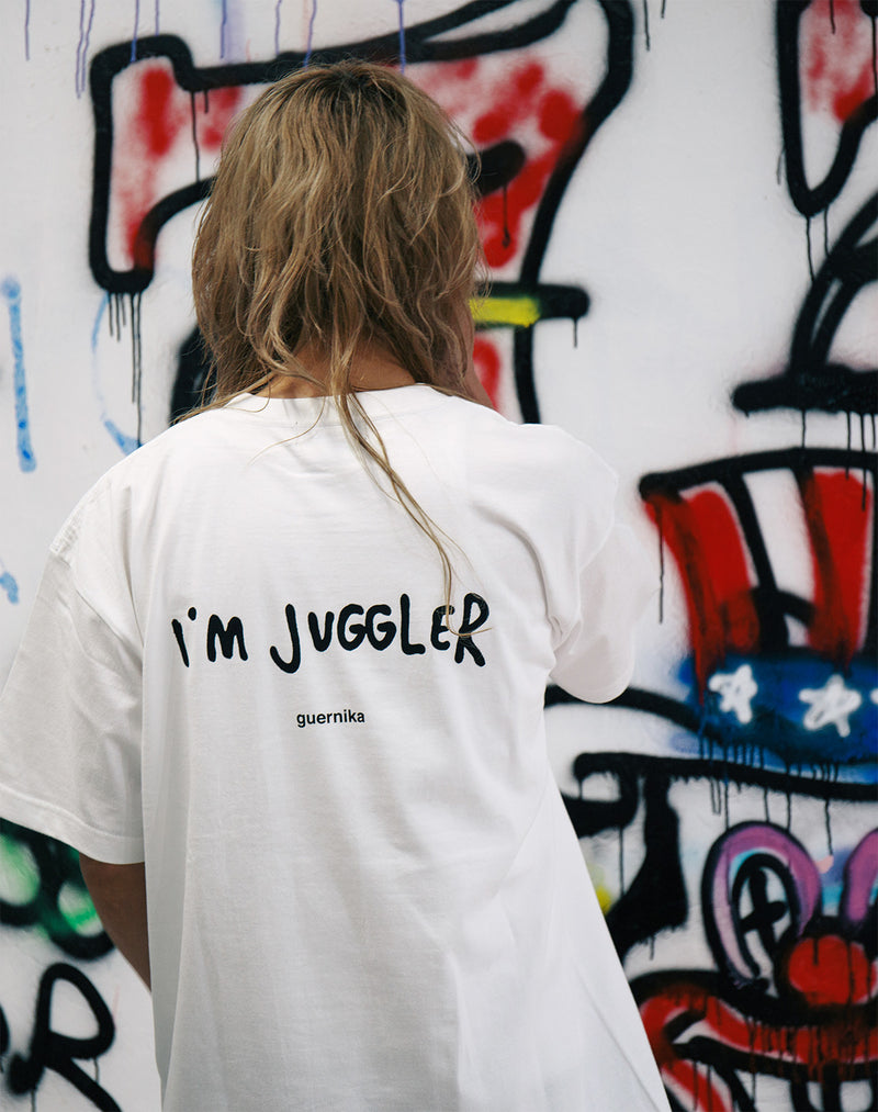 【GUERNIKA×JUGGLER】JUGGLER T-shirt / CHERRY – guernika official online shop