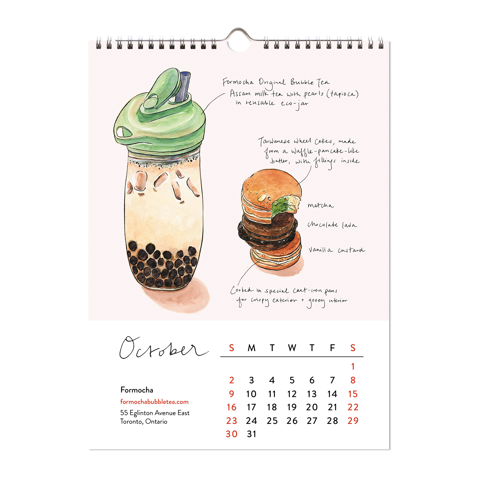 2022 Foodies Wall Calendar – Silver Antelope