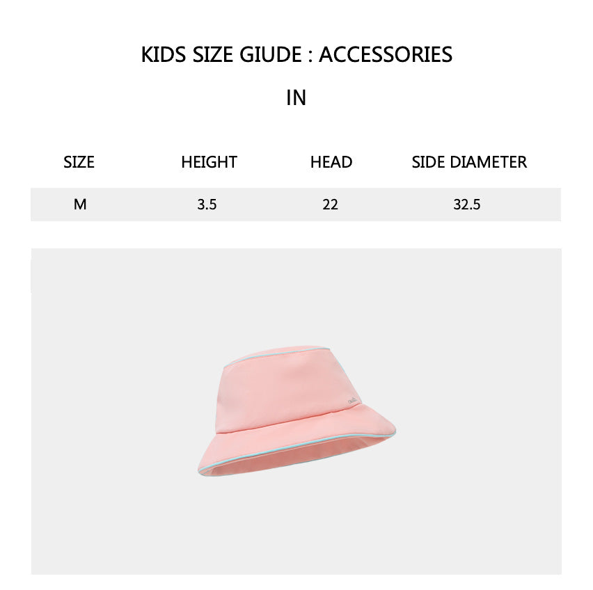 Sizechart of Kid’s Sun-protective Bucket Hat UPF50+