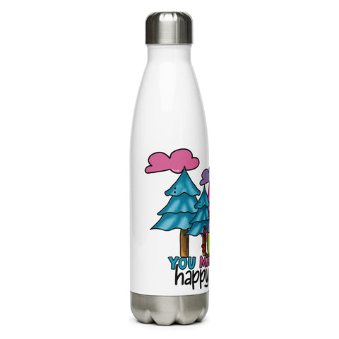 You Make Me A Happy Camper Water Bottle by #planwithnickib