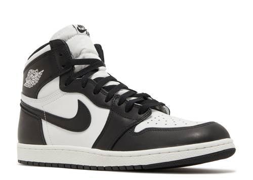 black and white jordans 1s