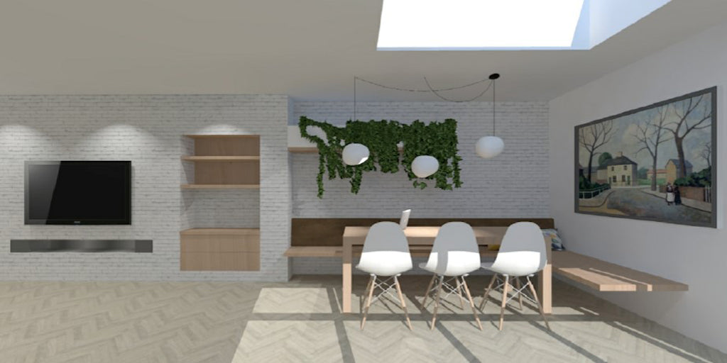 Interior design renders