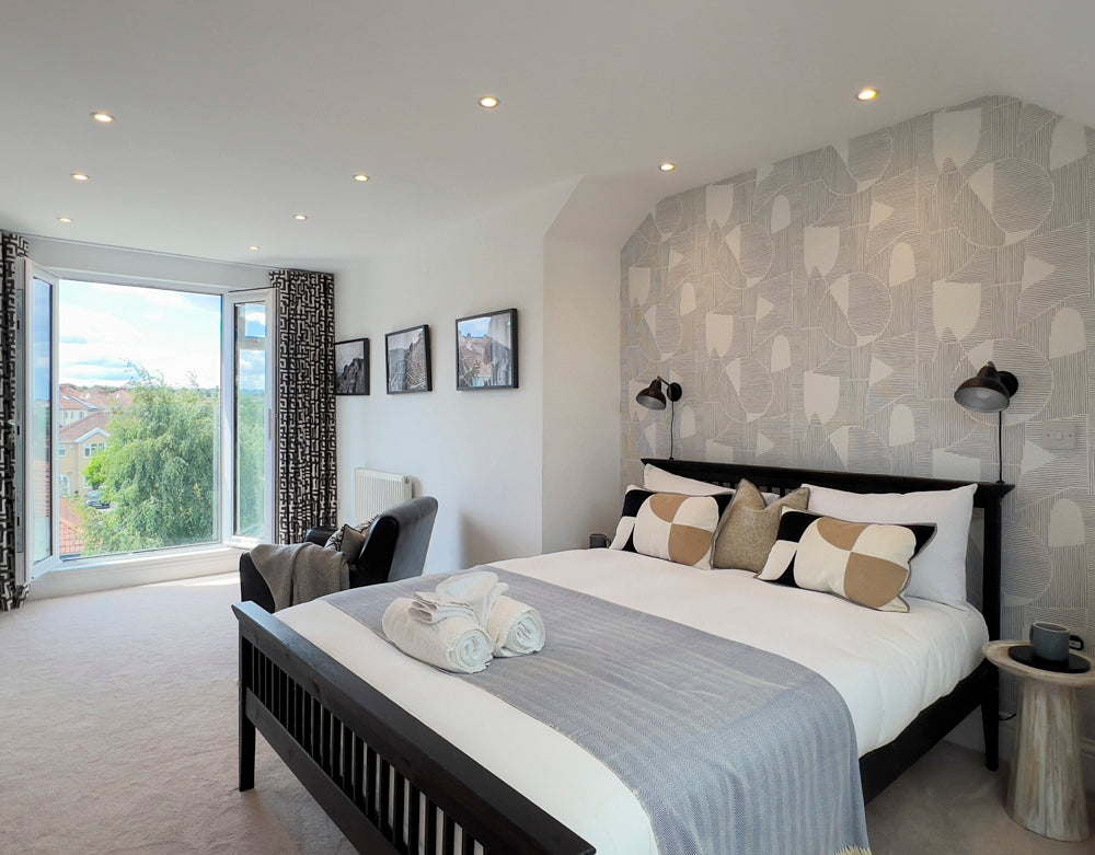 Loft conversion bedroom for terraced house in South Bristol