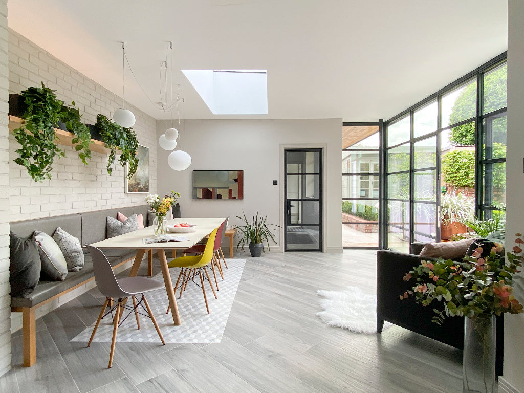 Modern Open Plan Scandi Interior