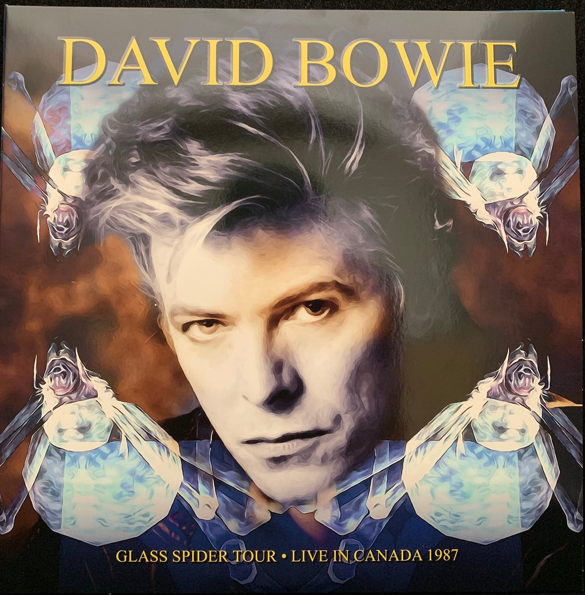 David Bowie Live Glass Spider Tour Montreal 1987 Limited Edition Blue ...