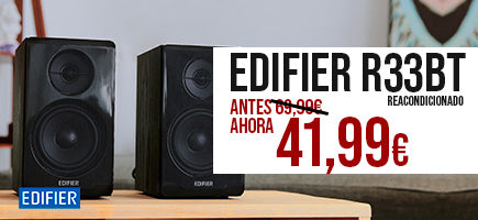 Review: Edifier R33BT (Altavoces activos para PC)