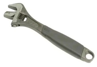 Bahco 9072P Black Ergo Adjustable Wrench Reversible Jaw 250 MM (10IN)