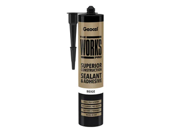 Geocel THE WORKS PRO Sealant & Adhesive Beige 290ml – – Now available at MTN Shop UK.