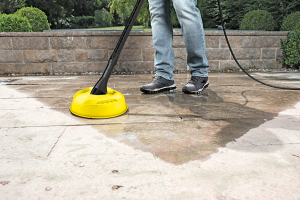 Karcher Pressure Washing a Driveway