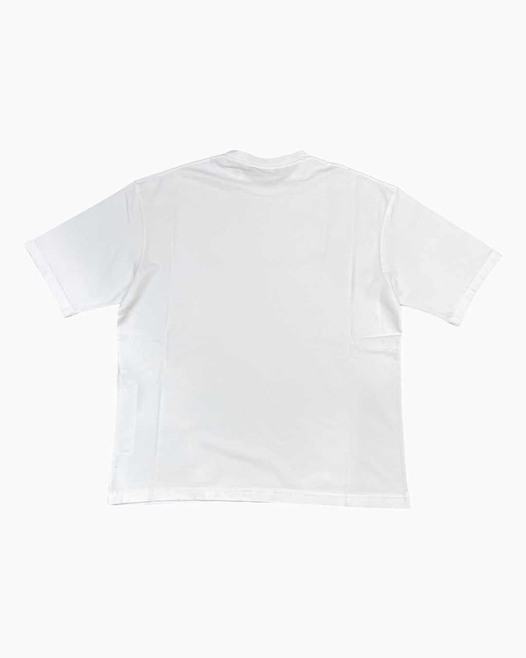 Balenciaga White GITD Lions Laurel Boxy TShirt  ZOOFASHIONSCOM