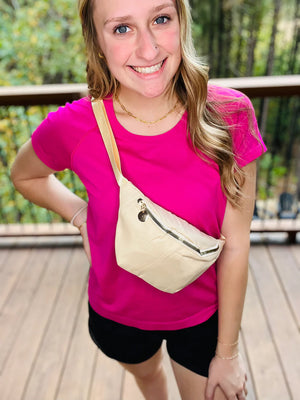 Nylon Half Sphere Bum Bag (Available in 3 colors!) - Pink Pigeon Boutique
