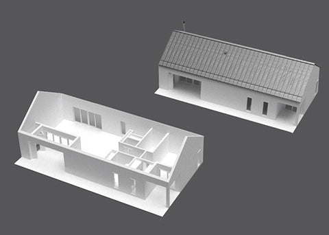 3D printed house model