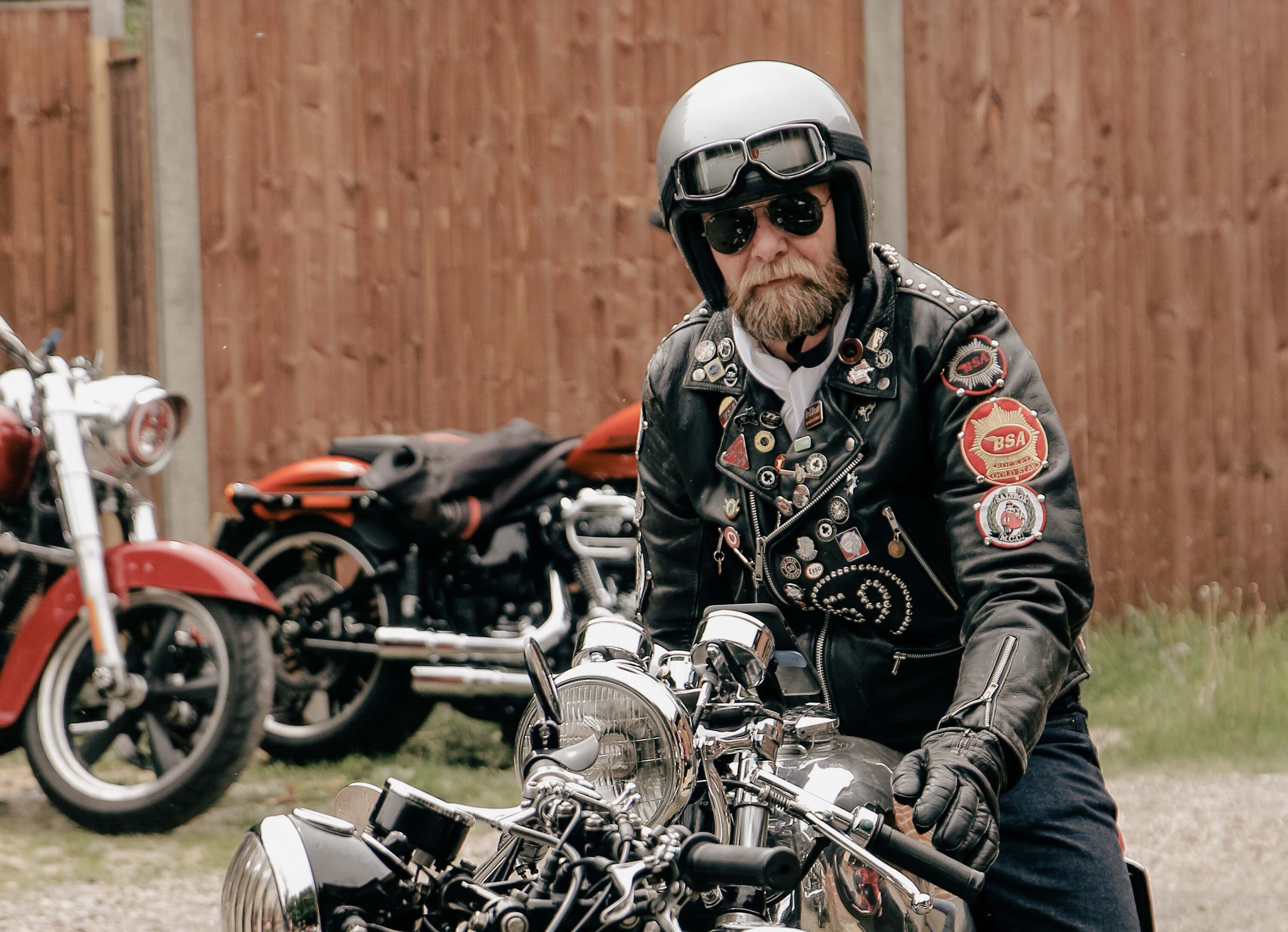 Riding in Style, Timeless, Vintage Motorcycle Clothing – Goldtop