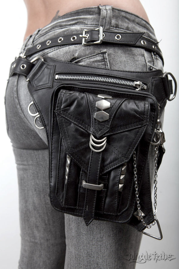 PENNY ROCKER Leather Holster and Hip Bag Utility Belt – Jungle Tribe LA