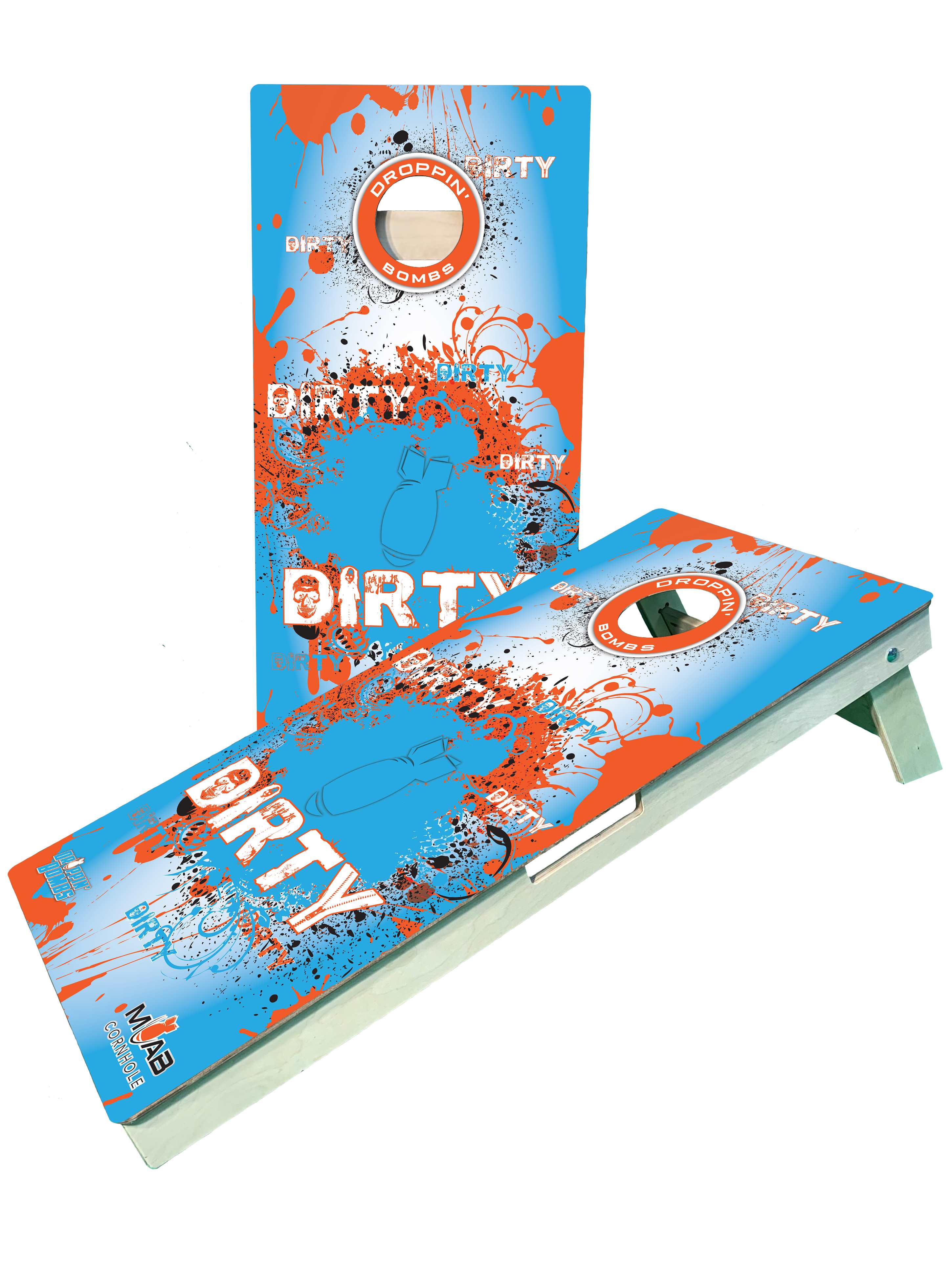 Cornhole Boards - Professional Tournament Boards – Dirty Bags Cornhole