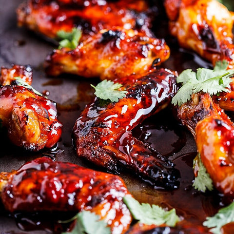 Sticky Asian Wings