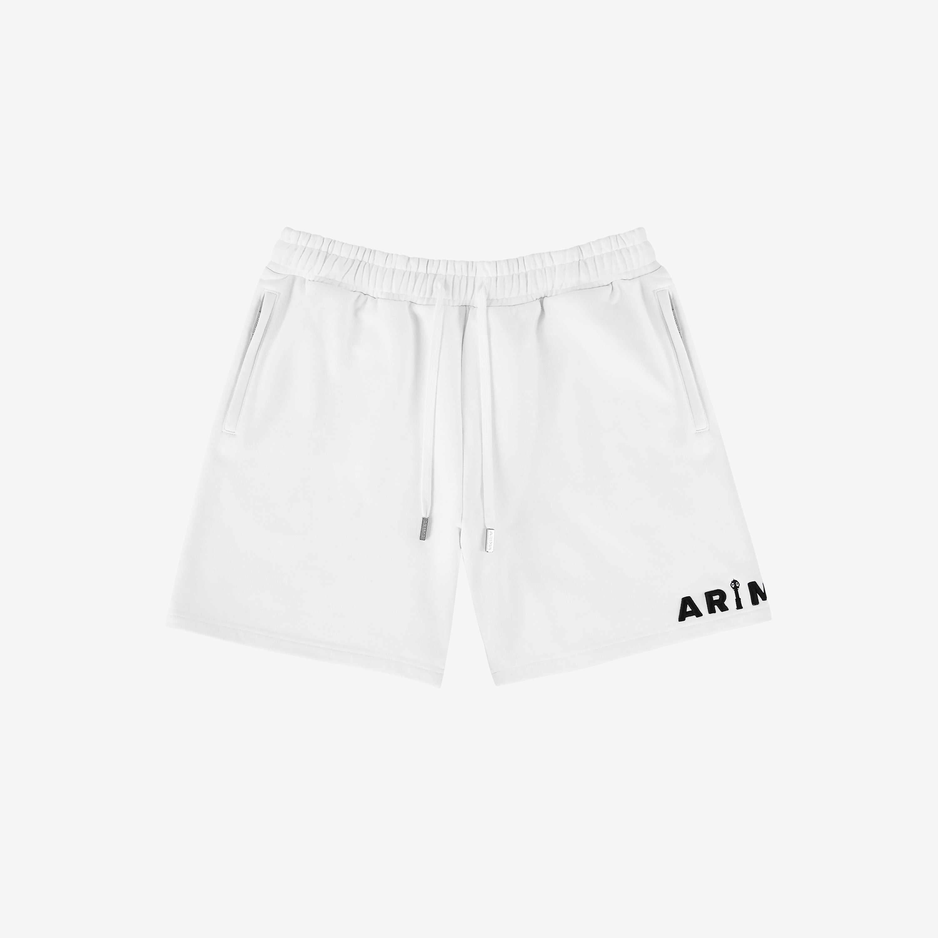 DIAL LEGACY LOGO SHORTS - WHITE