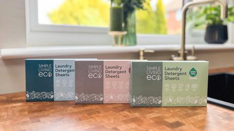 plastic free laundry detergent sheets