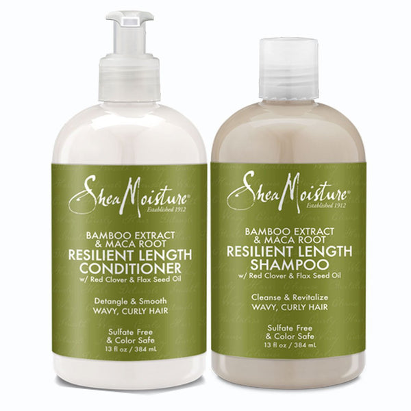 Shea moisture bamboo extract and deals maca root leave in conditioner