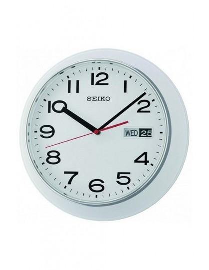 Seiko Clock - Buy Seiko White Day-Date Function Wall Clock - QXF102HN  |Bharat Time Style