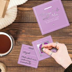 100 Things to do with Mom Bucket List Scratch Book – Reverie Goods