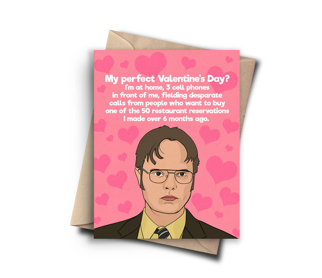 Dwights Perfect Valentines Day Card - The Office Quote – Reverie Goods &  Gifts