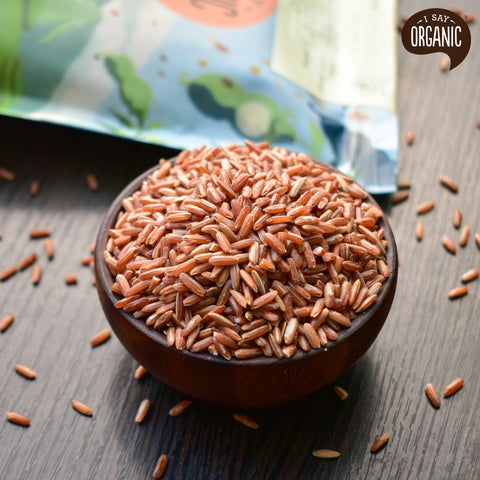 organic red rice